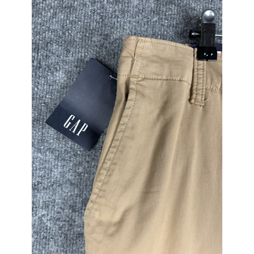 New Gap Women's Size Slim Ankle Chino Pants Tan Size 14 Cotton Blend - Picture 4 of 6